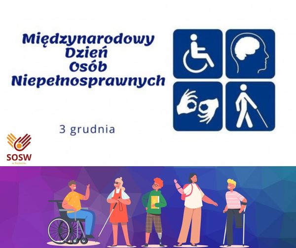 Read more about the article Międzynarodowy Dzień Osób Niepełnosprawnych